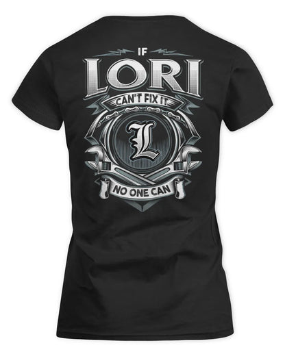 LORI AP81-K4-626 - Personalized Ahmed Quote Apparel “If Ahmed Can't Fix It, No One Can” - Women's Standard T-Shirt - Black