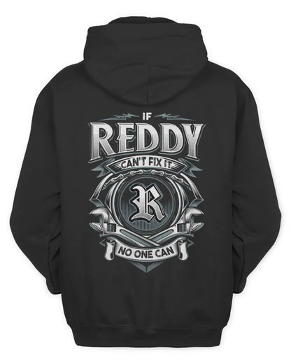 REDDY AP81-K4-626 - Personalized Ahmed Quote Apparel “If Ahmed Can't Fix It, No One Can” - Unisex Hoodie - Black