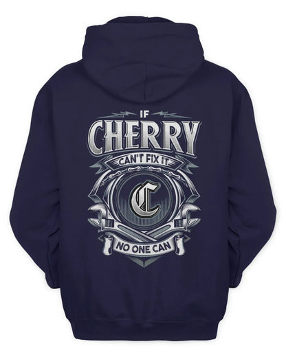 CHERRY AP81-K4-626 - Personalized Ahmed Quote Apparel “If Ahmed Can't Fix It, No One Can” - Unisex Hoodie - Navy