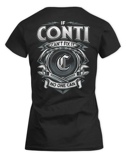CONTI AP81-K4-626 - Personalized Ahmed Quote Apparel “If Ahmed Can't Fix It, No One Can” - Women's Standard T-Shirt - Black