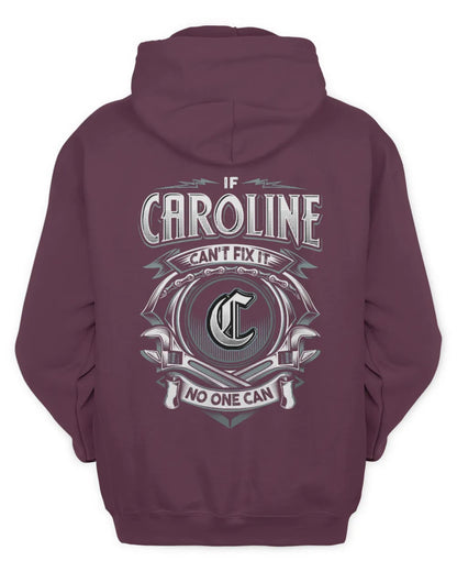 CAROLINE AP81-K4-626 - Personalized Ahmed Quote Apparel “If Ahmed Can't Fix It, No One Can” - Unisex Hoodie - Maroon