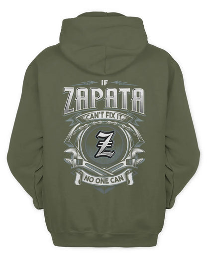 ZAPATA AP81-K4-626 - Personalized Ahmed Quote Apparel “If Ahmed Can't Fix It, No One Can” - Unisex Hoodie - Military Green