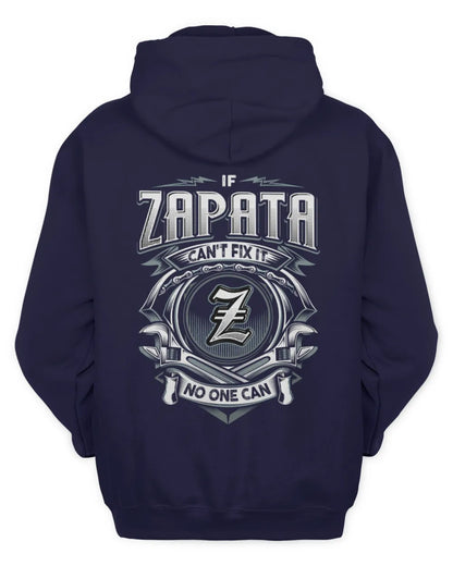 ZAPATA AP81-K4-626 - Personalized Ahmed Quote Apparel “If Ahmed Can't Fix It, No One Can” - Unisex Hoodie - Navy