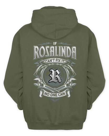 ROSALINDA AP81-K4-626 - Personalized Ahmed Quote Apparel “If Ahmed Can't Fix It, No One Can” - Unisex Hoodie - Military Green
