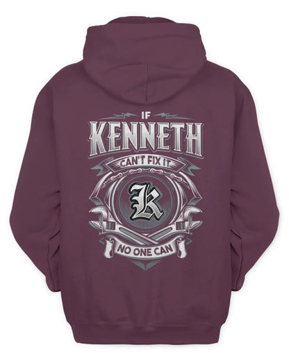 KENNETH AP81-K4-626 - Personalized Ahmed Quote Apparel “If Ahmed Can't Fix It, No One Can” - Unisex Hoodie - Maroon
