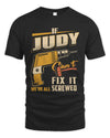 JUDY TP22-K4-228 - Personalized Handyman T-Shirt “If AARON Can’t Fix It, We’re All Screwed”