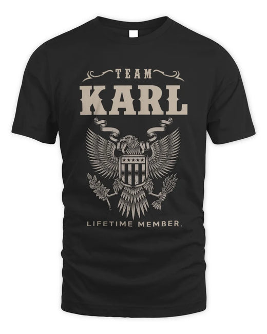 KARL TP06-K82 – Personalized Classic Style Apparel “Team NAME Lifetime Member”