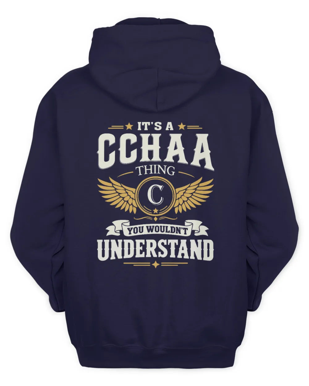 CCHAA KT06-M008 It’s a [NAME] Thing – You Wouldn’t Understand | Personalized Vintage T-Shirt - Unisex Hoodie - Navy
