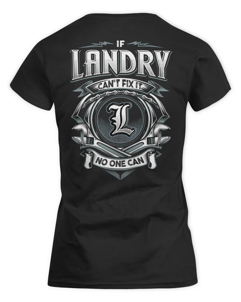 LANDRY AP81-K4-626 - Personalized Ahmed Quote Apparel “If Ahmed Can't Fix It, No One Can” - Women's Standard T-Shirt - Black