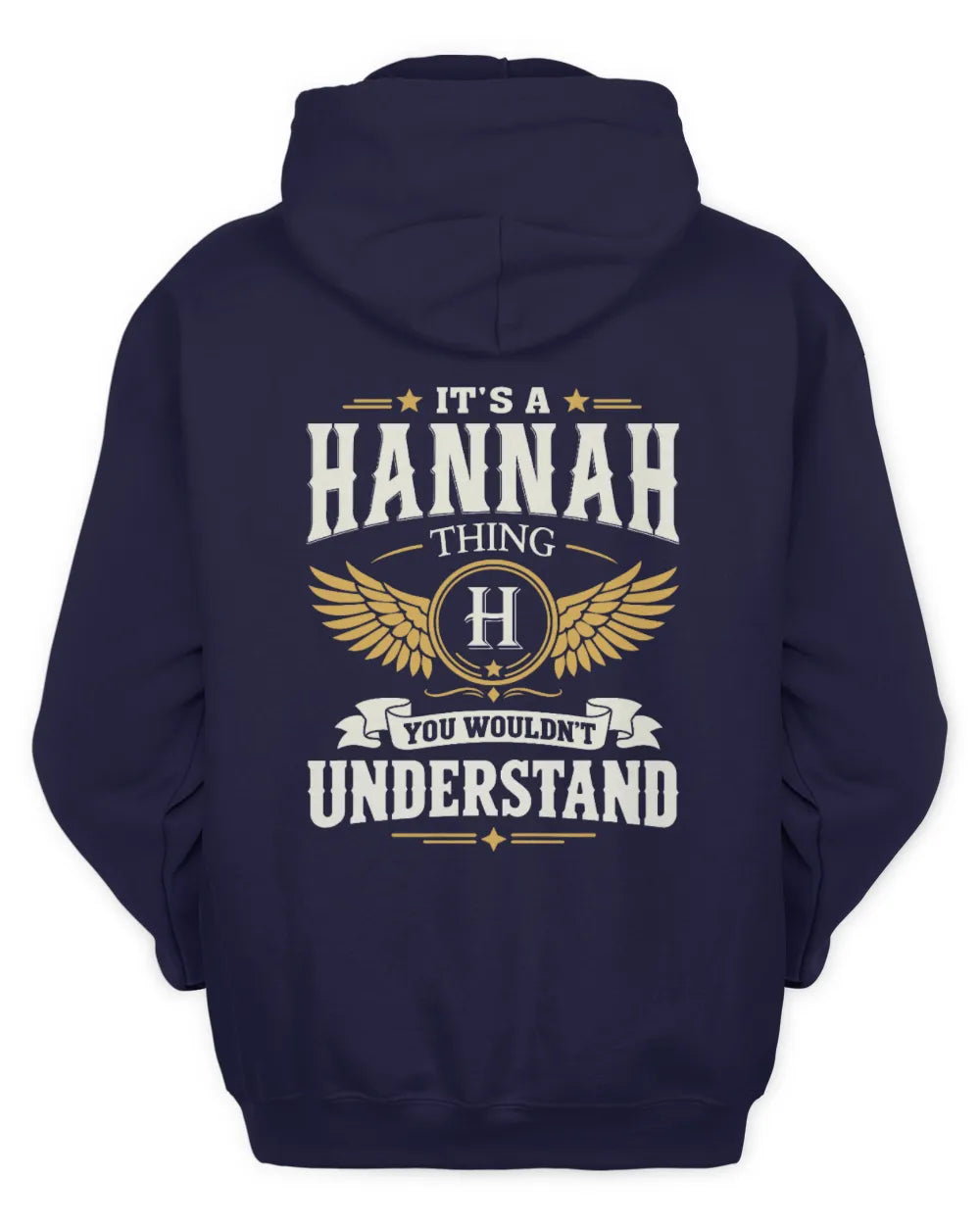HANNAH KT06-M008 It’s a [NAME] Thing – You Wouldn’t Understand | Personalized Vintage T-Shirt - Unisex Hoodie - Navy