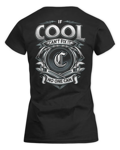 COOL AP81-K4-626 - Personalized Ahmed Quote Apparel “If Ahmed Can't Fix It, No One Can” - Women's Standard T-Shirt - Black
