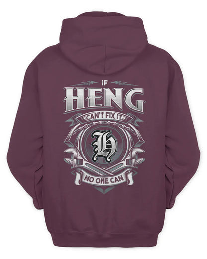 HENG AP81-K4-626 - Personalized Ahmed Quote Apparel “If Ahmed Can't Fix It, No One Can” - Unisex Hoodie - Maroon