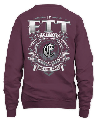 ETT AP81-K4-626 - Personalized Ahmed Quote Apparel “If Ahmed Can't Fix It, No One Can” - Unisex Sweatshirt - Maroon