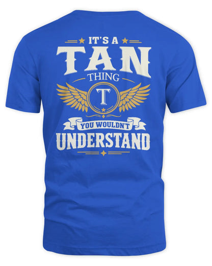TAN KT06-M008 It’s a [NAME] Thing – You Wouldn’t Understand | Personalized Vintage T-Shirt - Unisex Standard T-Shirt - Royal
