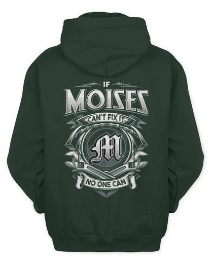 MOISES AP81-K4-626 - Personalized Ahmed Quote Apparel “If Ahmed Can't Fix It, No One Can” - Unisex Hoodie - Forest Green
