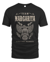 MARGARITA TP06-K82 – Personalized Classic Style Apparel “Team NAME Lifetime Member” - Unisex Standard T-Shirt - Black