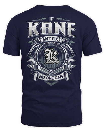 KANE AP81-K4-626 - Personalized Ahmed Quote Apparel “If Ahmed Can't Fix It, No One Can” - Unisex Standard T-Shirt - Navy