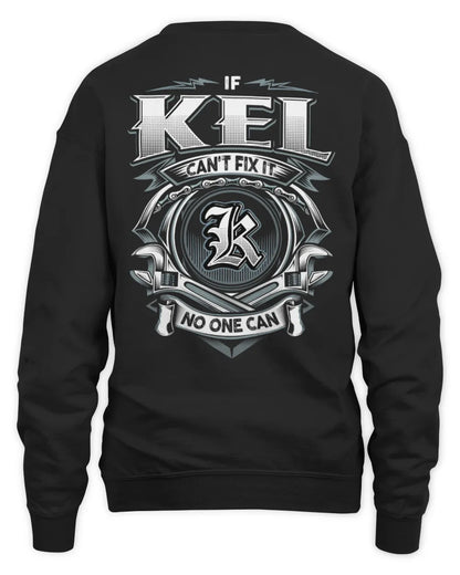 KEL AP81-K4-626 - Personalized Ahmed Quote Apparel “If Ahmed Can't Fix It, No One Can” - Unisex Sweatshirt - Black