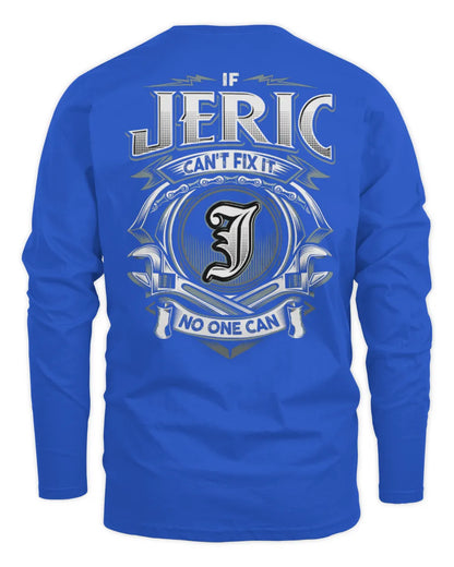 JERIC AP81-K4-626 - Personalized Ahmed Quote Apparel “If Ahmed Can't Fix It, No One Can” - Men's Long Sleeved T-Shirt - Royal