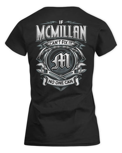 MCMILLAN AP81-K4-626 - Personalized Ahmed Quote Apparel “If Ahmed Can't Fix It, No One Can” - Women's Standard T-Shirt - Black