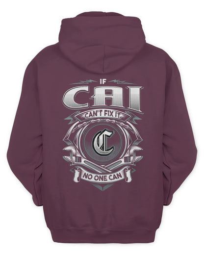 CAI AP81-K4-626 - Personalized Ahmed Quote Apparel “If Ahmed Can't Fix It, No One Can” - Unisex Hoodie - Maroon