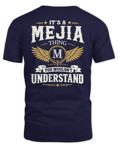 MEJIA KT06-M008 It’s a [NAME] Thing – You Wouldn’t Understand | Personalized Vintage T-Shirt - Unisex Standard T-Shirt - Navy