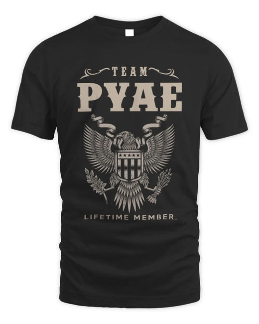 PYAE TP06-K82 – Personalized Classic Style Apparel “Team NAME Lifetime Member”
