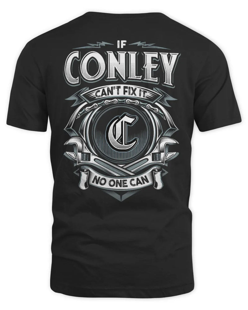 CONLEY AP81-K4-626 - Personalized Ahmed Quote Apparel “If Ahmed Can't Fix It, No One Can” - Unisex Standard T-Shirt - Black