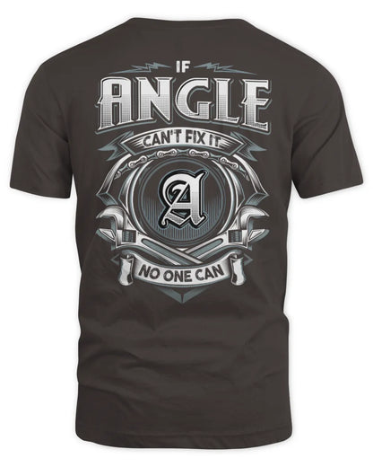 ANGLE AP81-K4-626 - Personalized Ahmed Quote Apparel “If Ahmed Can't Fix It, No One Can” - Unisex Standard T-Shirt - Dark Chocolate