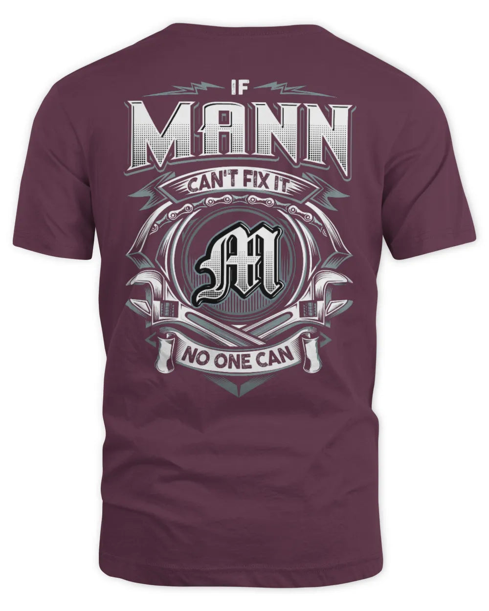 MANN AP81-K4-626 - Personalized Ahmed Quote Apparel “If Ahmed Can't Fix It, No One Can” - Unisex Standard T-Shirt - Maroon