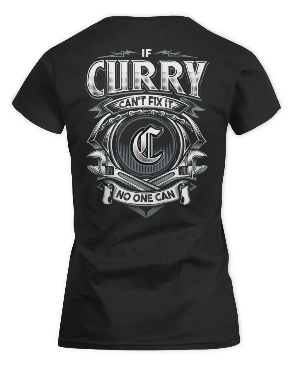CURRY AP81-K4-626 - Personalized Ahmed Quote Apparel “If Ahmed Can't Fix It, No One Can” - Women's Standard T-Shirt - Black