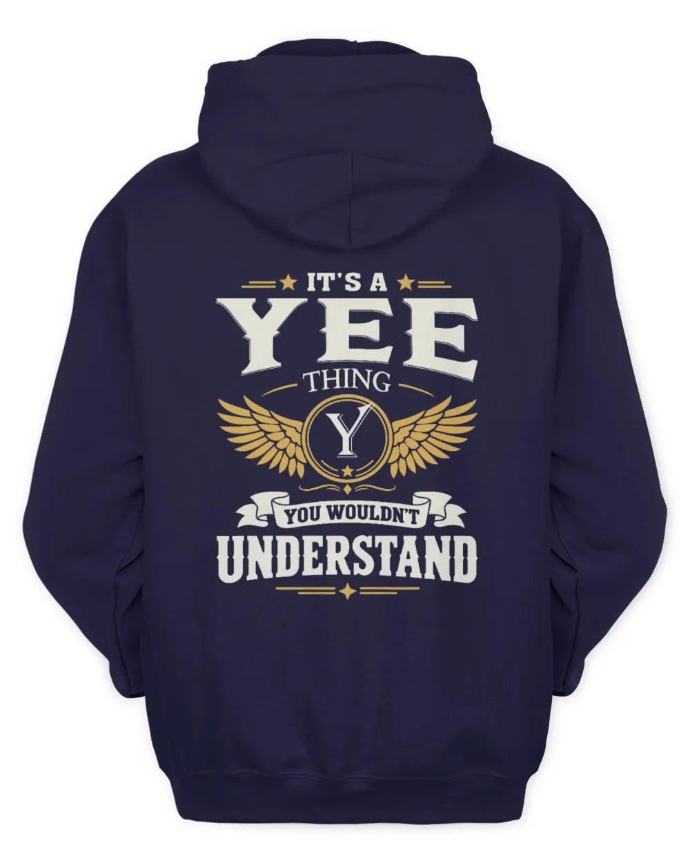 YEE KT06-M008 It’s a [NAME] Thing – You Wouldn’t Understand | Personalized Vintage T-Shirt - Unisex Hoodie - Navy