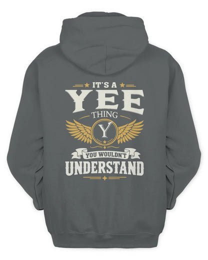 YEE KT06-M008 It’s a [NAME] Thing – You Wouldn’t Understand | Personalized Vintage T-Shirt - Unisex Hoodie - Charcoal