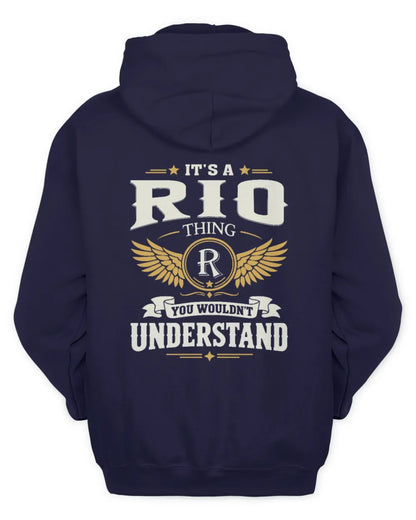 RIO KT06-M008 It’s a [NAME] Thing – You Wouldn’t Understand | Personalized Vintage T-Shirt - Unisex Hoodie - Navy