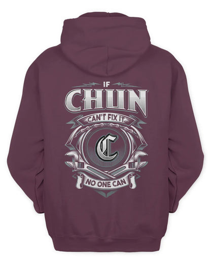 CHUN AP81-K4-626 - Personalized Ahmed Quote Apparel “If Ahmed Can't Fix It, No One Can” - Unisex Hoodie - Maroon