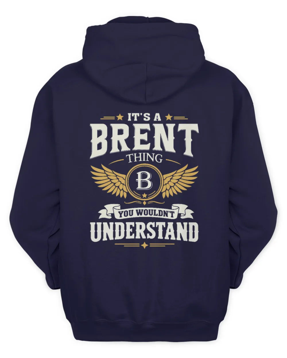 BRENT KT06-M008 It’s a [NAME] Thing – You Wouldn’t Understand | Personalized Vintage T-Shirt - Unisex Hoodie - Navy
