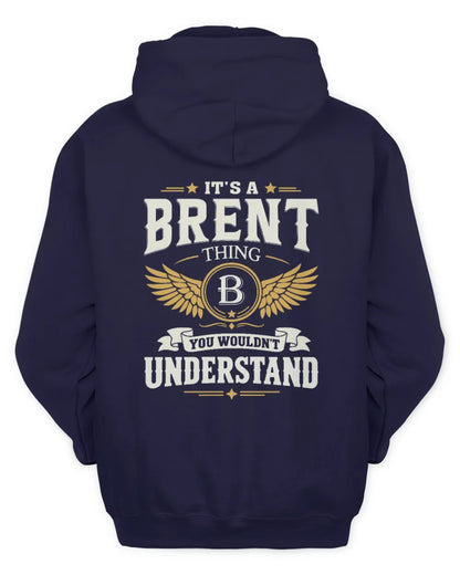 BRENT KT06-M008 It’s a [NAME] Thing – You Wouldn’t Understand | Personalized Vintage T-Shirt - Unisex Hoodie - Navy