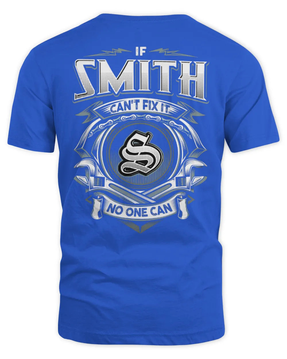 SMITH AP81-K4-626 - Personalized Ahmed Quote Apparel “If Ahmed Can't Fix It, No One Can” - Unisex Standard T-Shirt - Royal