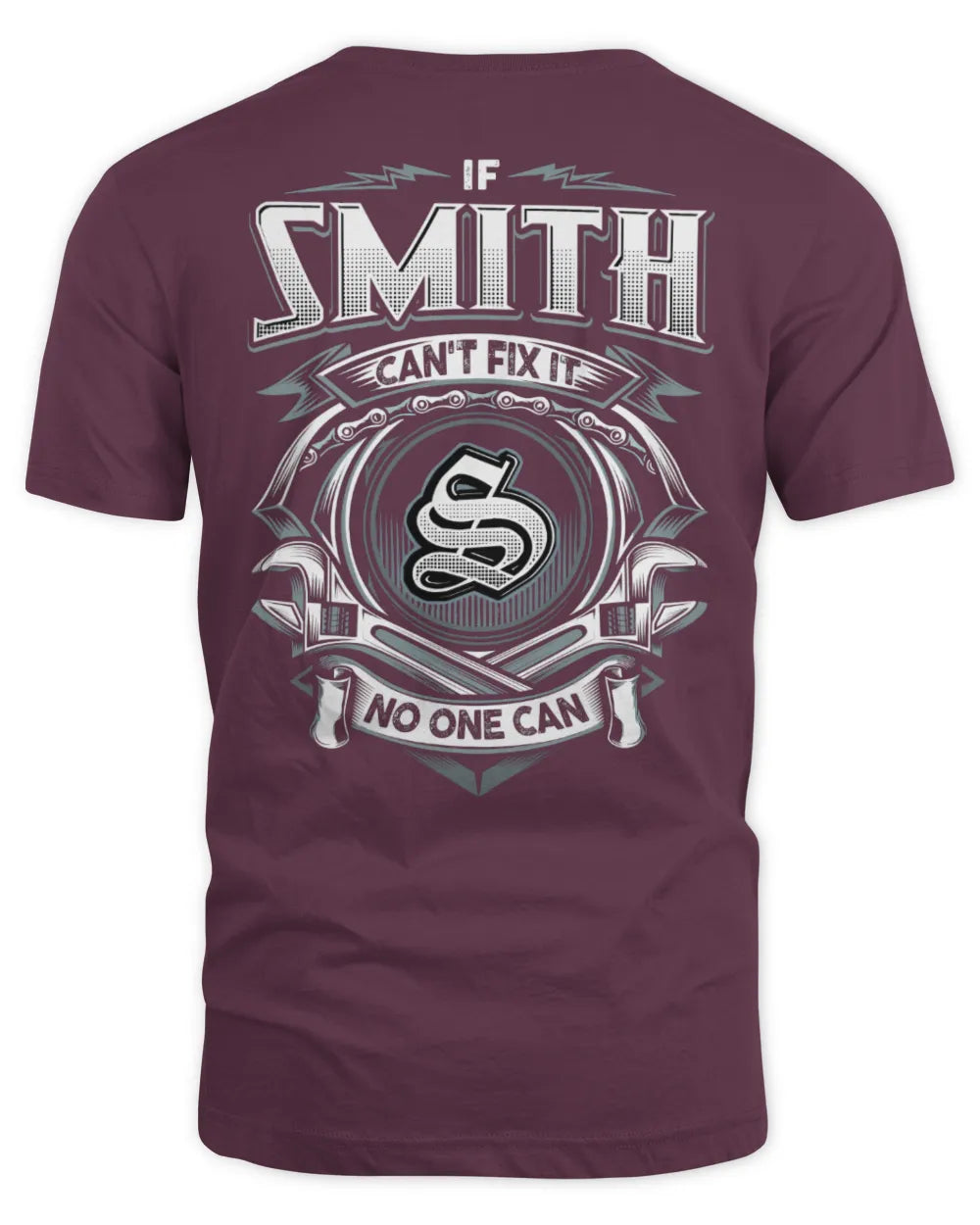 SMITH AP81-K4-626 - Personalized Ahmed Quote Apparel “If Ahmed Can't Fix It, No One Can” - Unisex Standard T-Shirt - Maroon