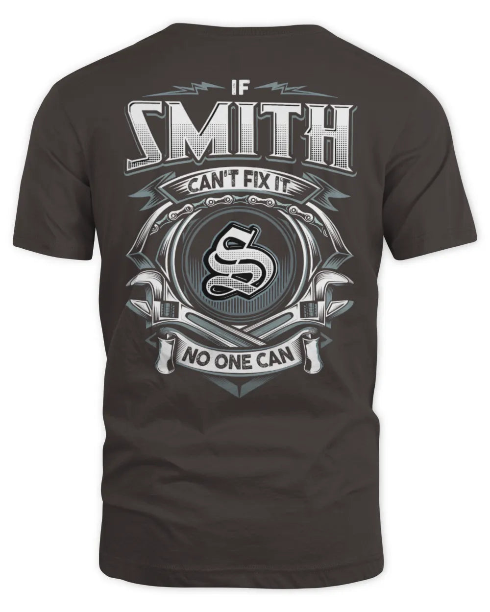 SMITH AP81-K4-626 - Personalized Ahmed Quote Apparel “If Ahmed Can't Fix It, No One Can” - Unisex Standard T-Shirt - Dark Chocolate