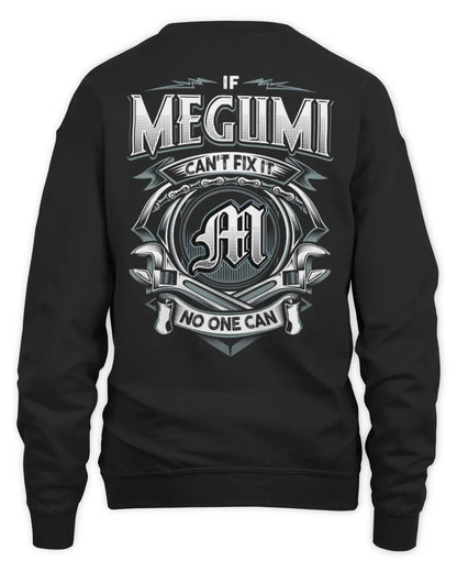 MEGUMI AP81-K4-626 - Personalized Ahmed Quote Apparel “If Ahmed Can't Fix It, No One Can” - Unisex Sweatshirt - Black