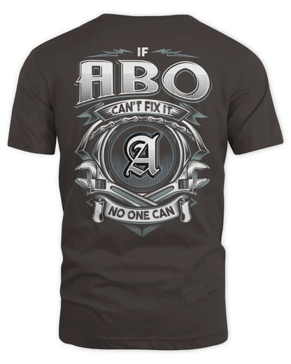 ABO AP81-K4-626 - Personalized Ahmed Quote Apparel “If Ahmed Can't Fix It, No One Can” - Unisex Standard T-Shirt - Dark Chocolate