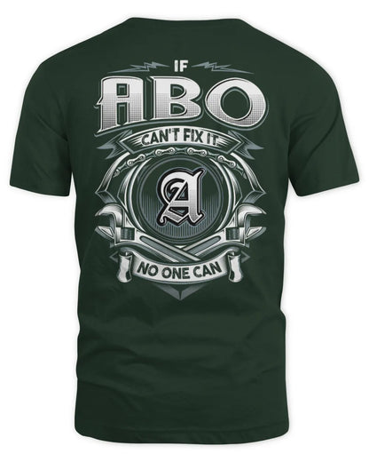 ABO AP81-K4-626 - Personalized Ahmed Quote Apparel “If Ahmed Can't Fix It, No One Can” - Unisex Standard T-Shirt - Forest Green