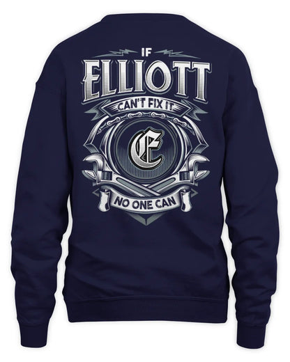 ELLIOTT AP81-K4-626 - Personalized Ahmed Quote Apparel “If Ahmed Can't Fix It, No One Can” - Unisex Sweatshirt - Navy