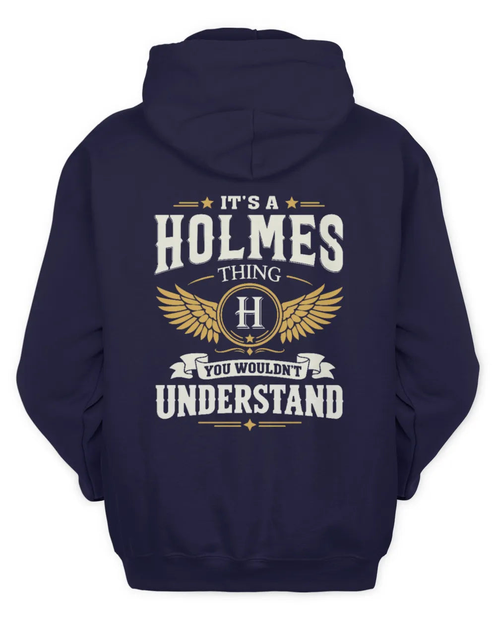 HOLMES KT06-M008 It’s a [NAME] Thing – You Wouldn’t Understand | Personalized Vintage T-Shirt - Unisex Hoodie - Navy