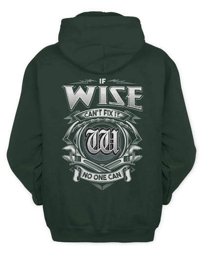 WISE AP81-K4-626 - Personalized Ahmed Quote Apparel “If Ahmed Can't Fix It, No One Can” - Unisex Hoodie - Forest Green