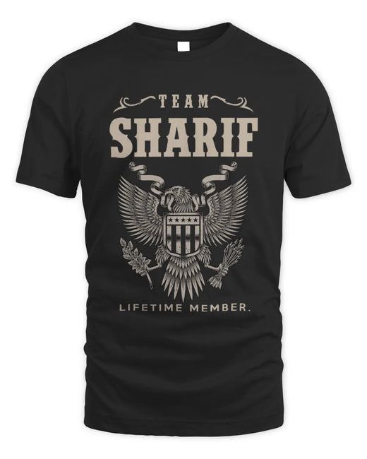 SHARIF TP06-K82 – Personalized Classic Style Apparel “Team NAME Lifetime Member”