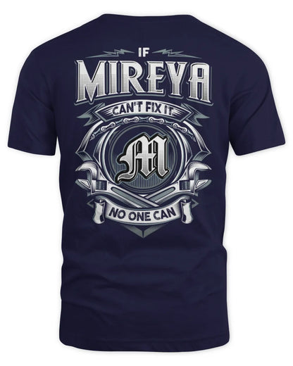 MIREYA AP81-K4-626 - Personalized Ahmed Quote Apparel “If Ahmed Can't Fix It, No One Can” - Unisex Standard T-Shirt - Navy
