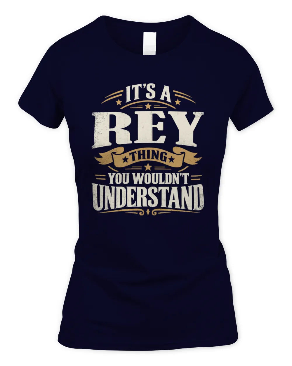 REY P08 TH51 - Personalized “It’s a/an [NAME] Thing – You Wouldn’t Understand” Shirt - Women's Standard T-Shirt - Navy