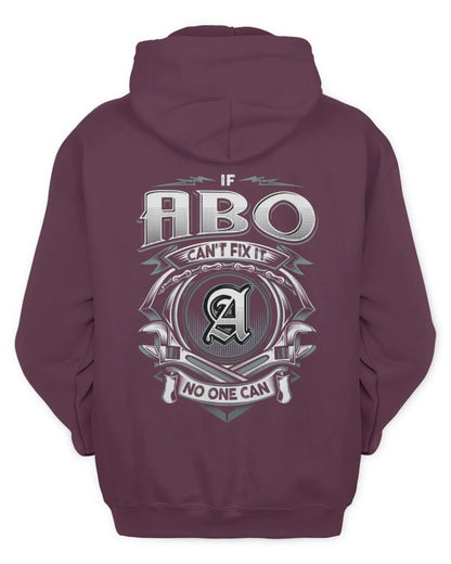 ABO AP81-K4-626 - Personalized Ahmed Quote Apparel “If Ahmed Can't Fix It, No One Can” - Unisex Hoodie - Maroon